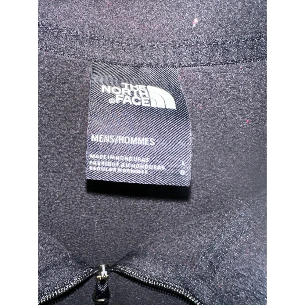 The North‎ Face Mens Fleece 1/4 quarter Zip Pullover Sweater Black Size Large